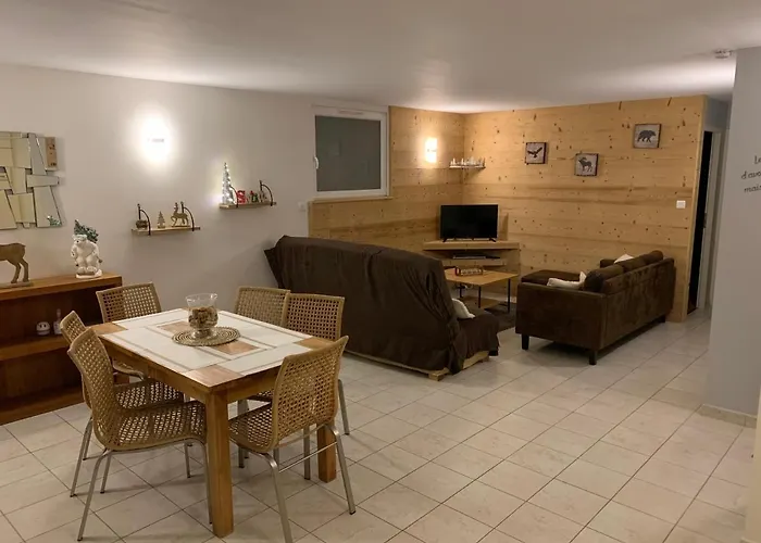 Apartmán 6 Pers - Les 4 Loups Au Pied Des Pistes