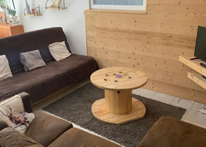 6 Pers - Les 4 Loups Au Pied Des Pistes Apartmán