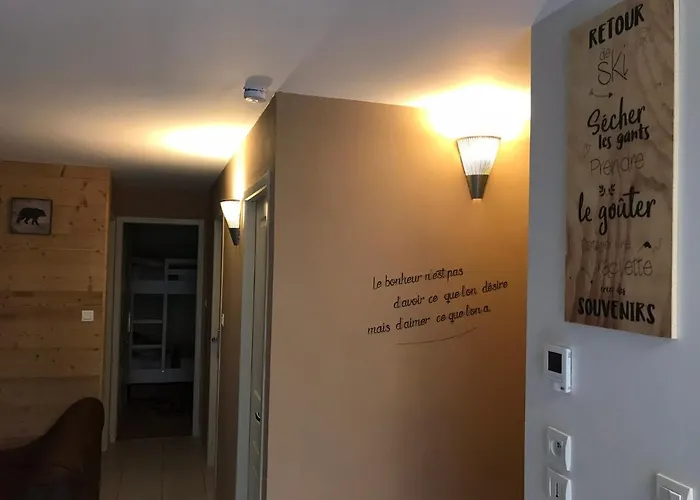 Apartmán 6 Pers - Les 4 Loups Au Pied Des Pistes